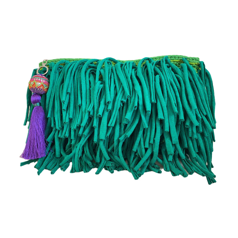 Porcupine Dark Green Clutch