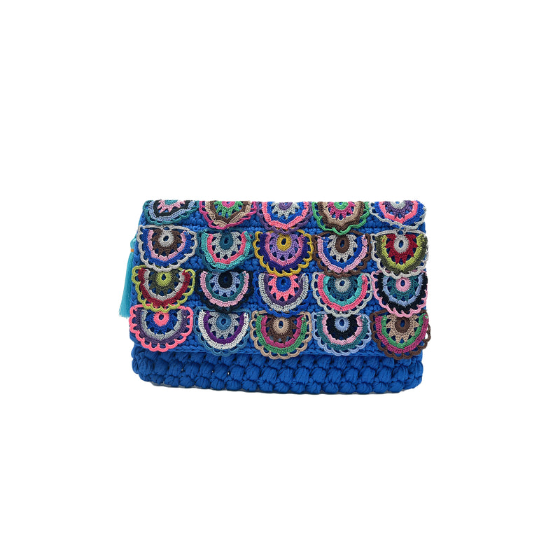 TT Motif Multicolor Blue